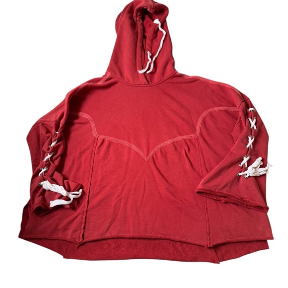 POL Anthropologie French Terry Oversized Hoodie- Large - Picture 2 of 6